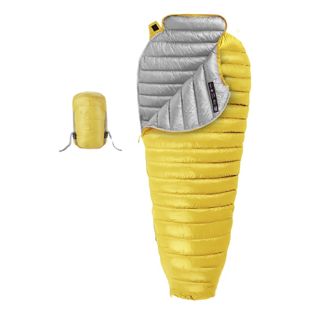 Outdoor Camping Ultralight Adult Goose Down Mummy Sleeping Bag