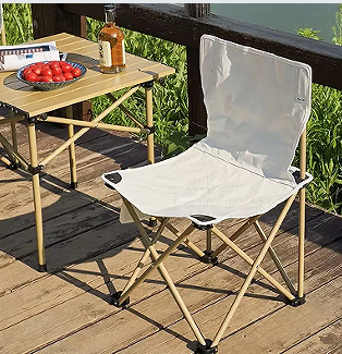 Outdoor folding chairs - portable art sketching, fishing stools, leisure chairs, picnic camping chairs with backrests, beach chairs