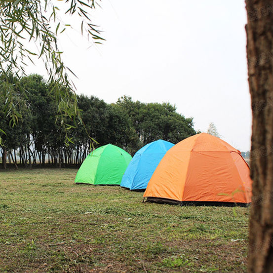 3-4 people outdoor double automatic speed open beach rainproof camp outdoor camping tourist tent