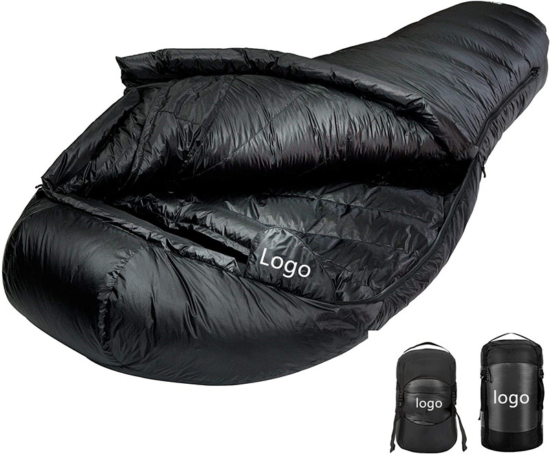  Outdoor Camping Hiking 800g Filling Duck Goose Down Sleeping Bag