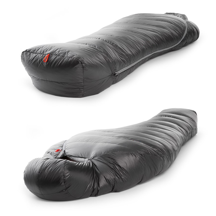 Goose Down Winter Sleeping Bag Warm Mummy Camping Sleeping Bag for Men