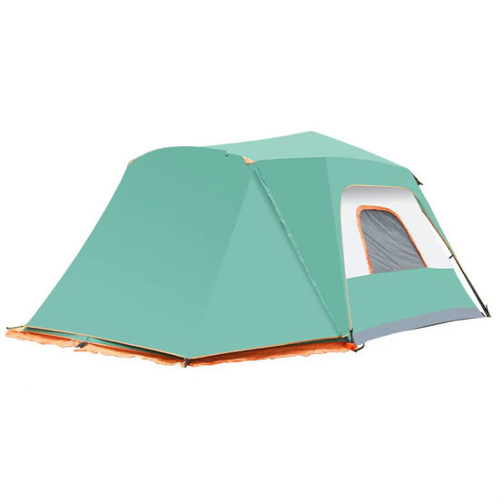Tent outdoor automatic thickening rainproof 5-6 people one room one hall outdoor camping tent