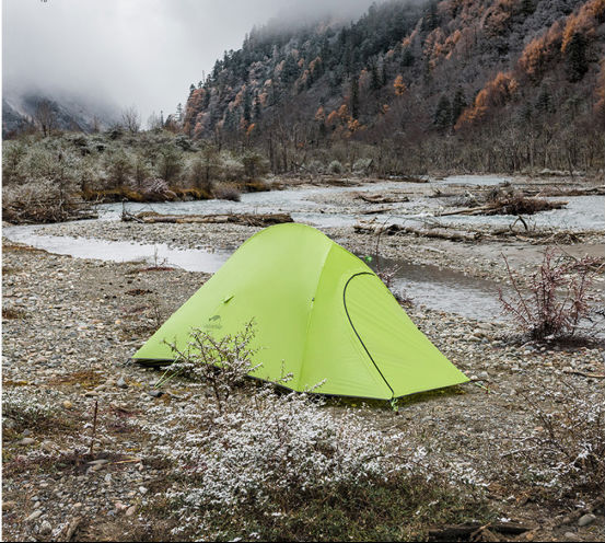 Good price tent outdoor camping waterproof 2-3 people camping single double wild tent