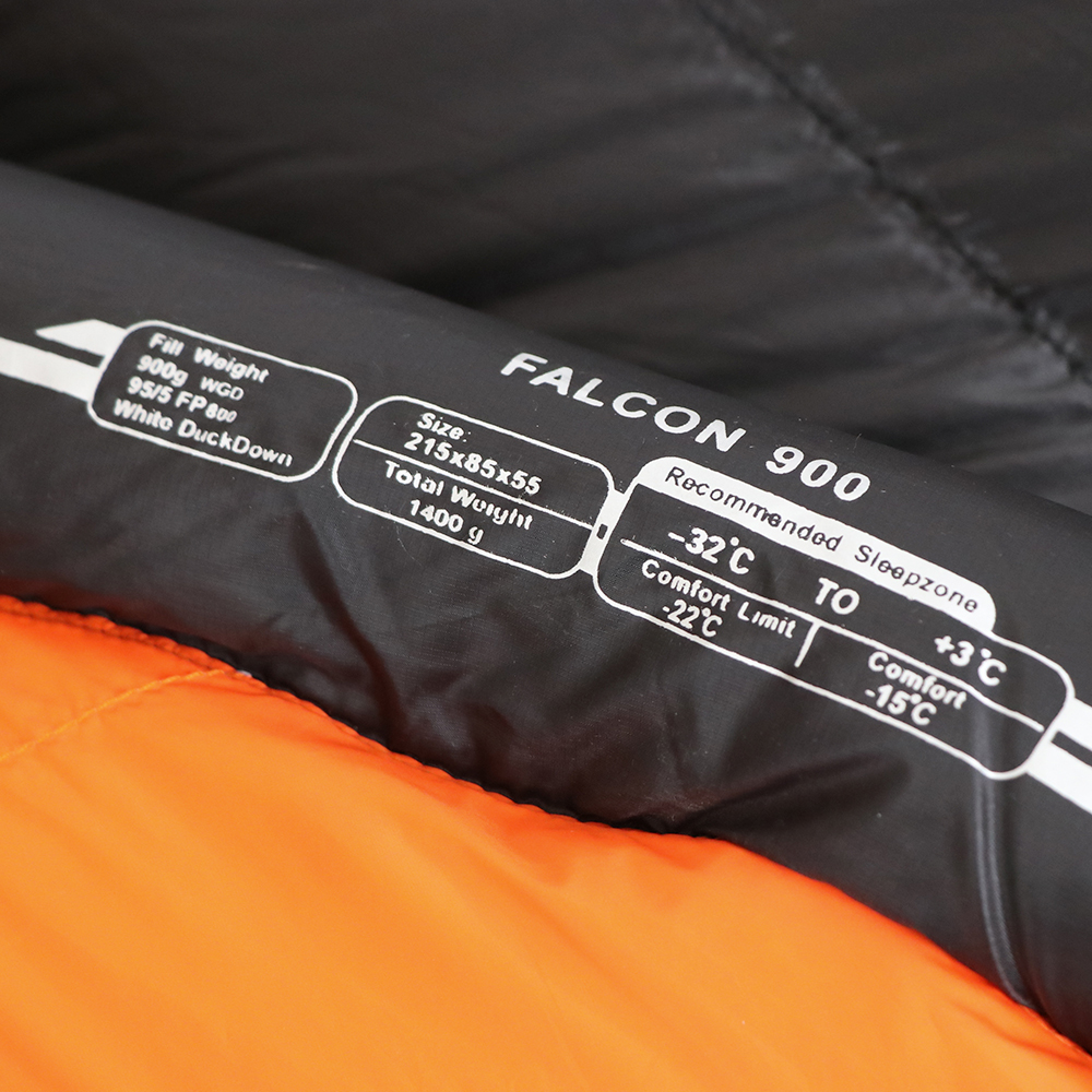 Camping winter duck down 4 season bulk 800 fill goose down sleeping bag