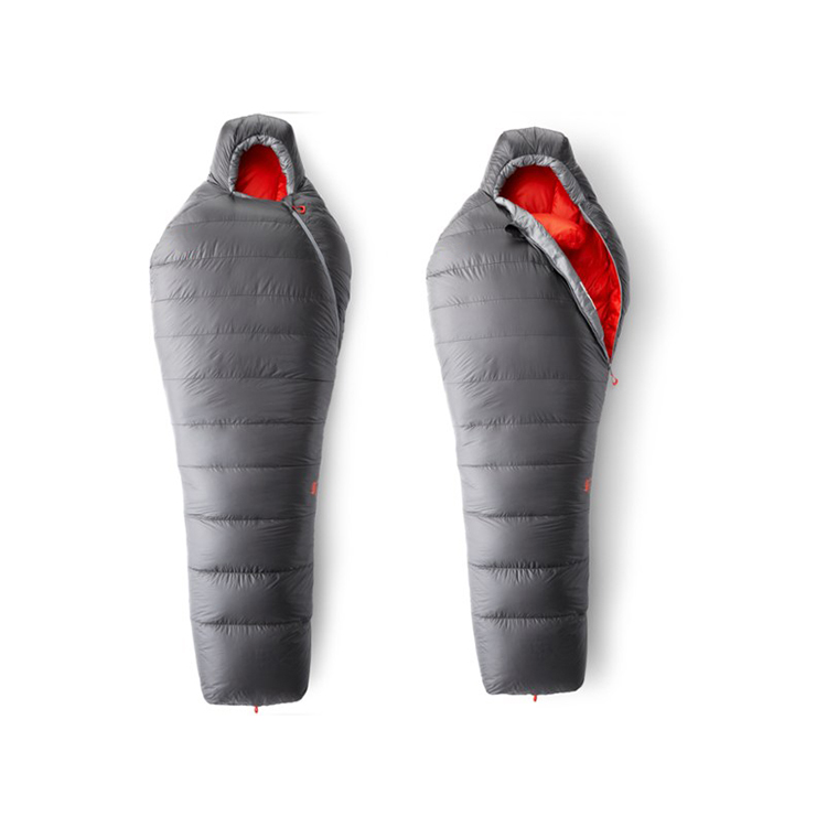 Goose Down Winter Sleeping Bag Warm Mummy Camping Sleeping Bag for Men