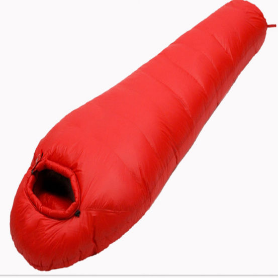 Factory supply outdoor camping adult mummy, light down can be spliced double sleeping bags