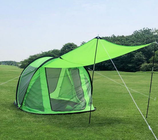  Outdoor tent camping 2 seconds speed open double single layer breathable boat type speed open tent ultra light portable