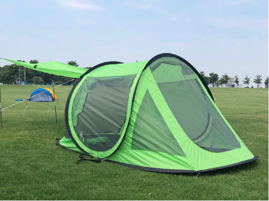  Outdoor tent camping 2 seconds speed open double single layer breathable boat type speed open tent ultra light portable