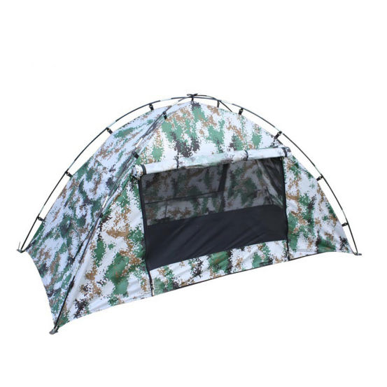 Factory wholesale outdoor camping high quality camouflage single tent outdoor tent