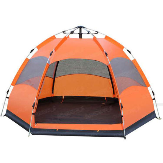 3-4 people outdoor double automatic speed open beach rainproof camp outdoor camping tourist tent