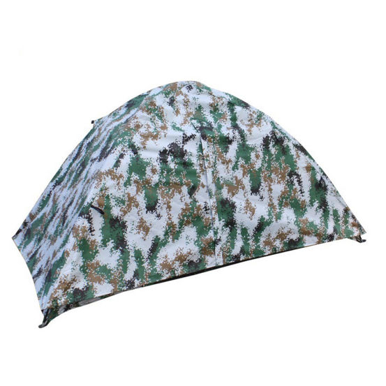 Factory wholesale outdoor camping high quality camouflage single tent outdoor tent