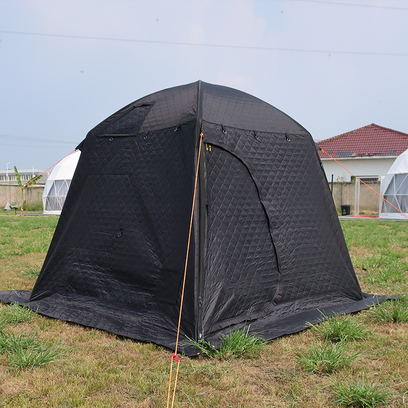 Multifunctional sauna tent