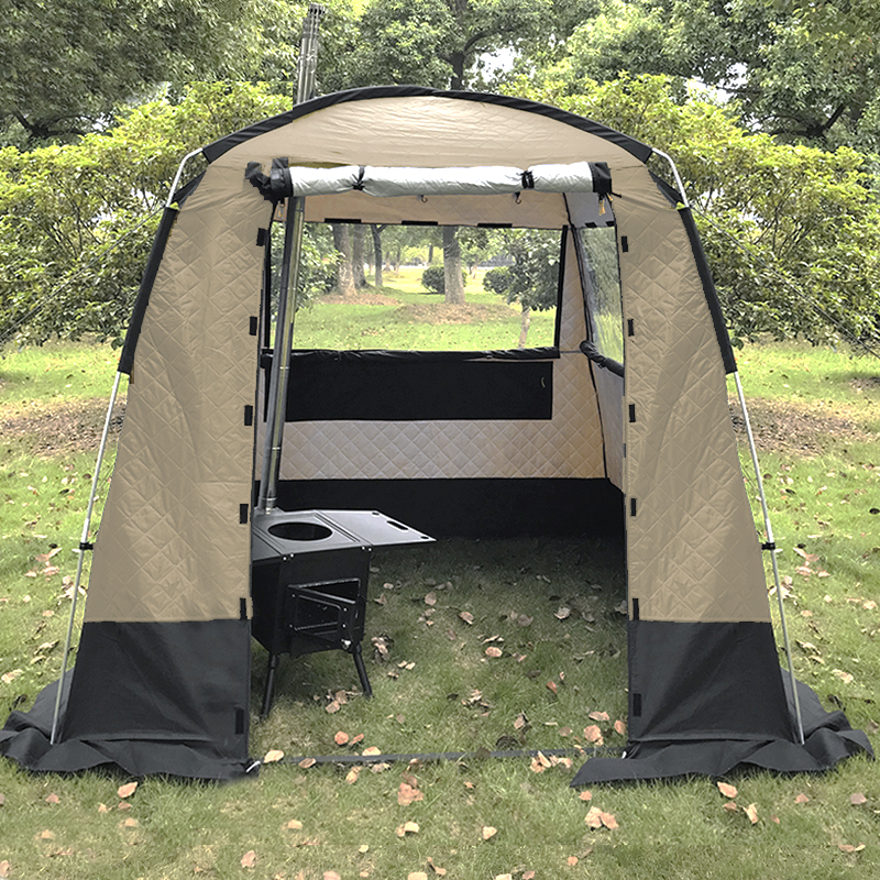 Multifunctional sauna tent