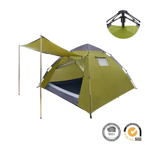 Good Supplier camping outdoor 3-4 person tents outdoor waterproof camping sleeping tent camping for sale
